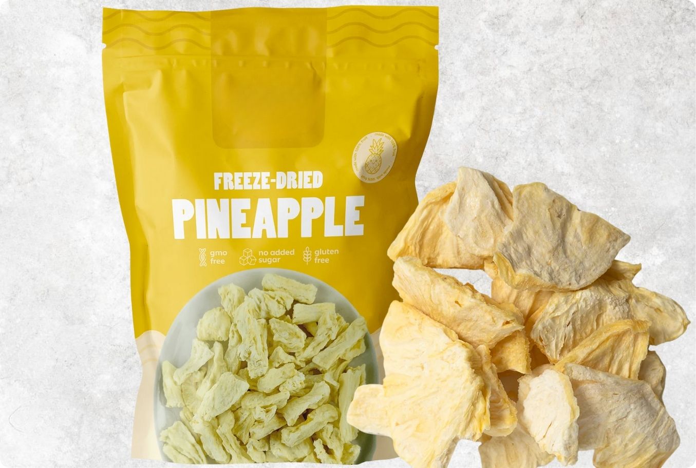 Crispy Freeze Dried Pineapple from Vietnam – Agrifood Link VN