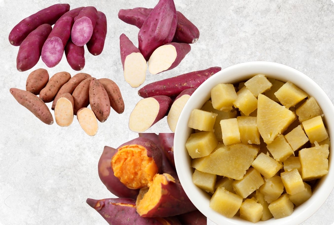 Rich Frozen Sweet Potato from Vietnam – Agrifood Link VN