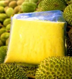 Frozen Durian Puree Packing in Vietnam – Agrifood Link VN