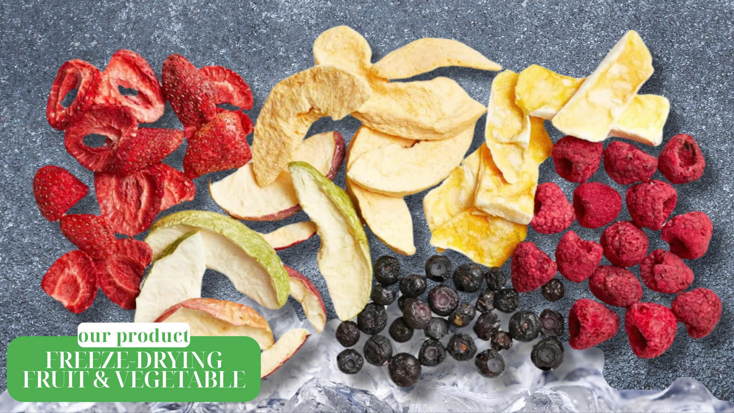 Premium Freeze Dried Fruits And Vegetables from Vietnam – Durian & Pineapple