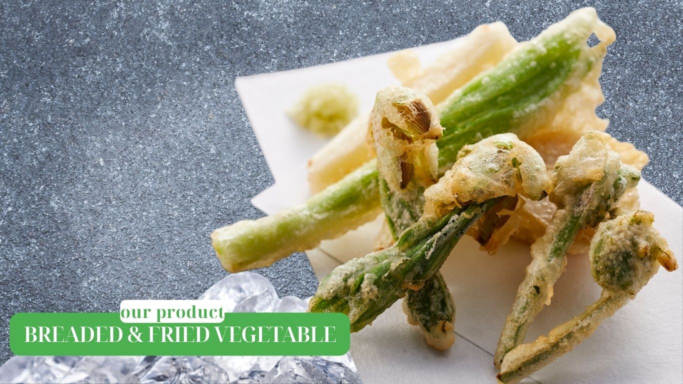 Crispy Breaded and Fried Vegetables from Vietnam by Agrifood Link VN